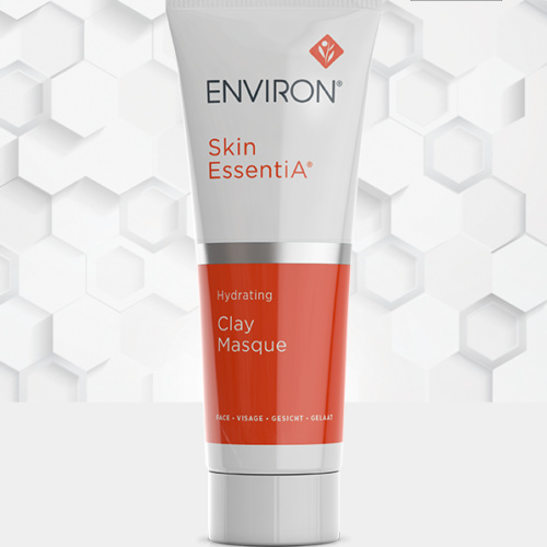 A tube of Environ Skin EssentiA Hydrating Clay Masque
