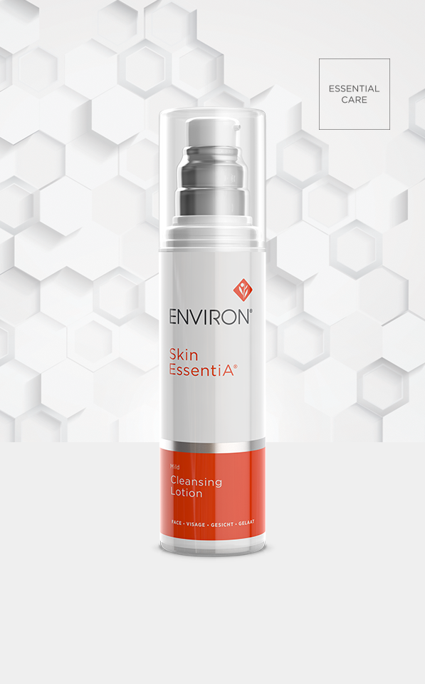 A bottle of Environ Skin EssentiA Mild Cleansing Lotion