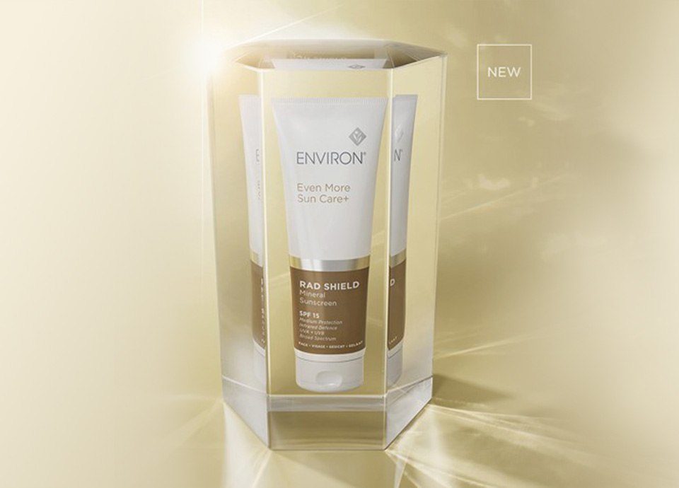 new rad shield® mineral sunscreen for sun protection