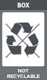 BOX - NOT RECYCLABLE