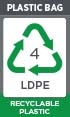 PLASTIC BAG - 4 LDPE