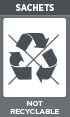 SACHETS - NOT RECYCLABLE