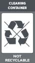 ST-CLEANING CONTAINER - NOT RECYCLABLE
