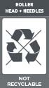 ST-ROLLER HEAD NEEDLES - NOT RECYCLABLE