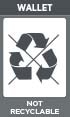 WALLET - NOT RECYCLABLE