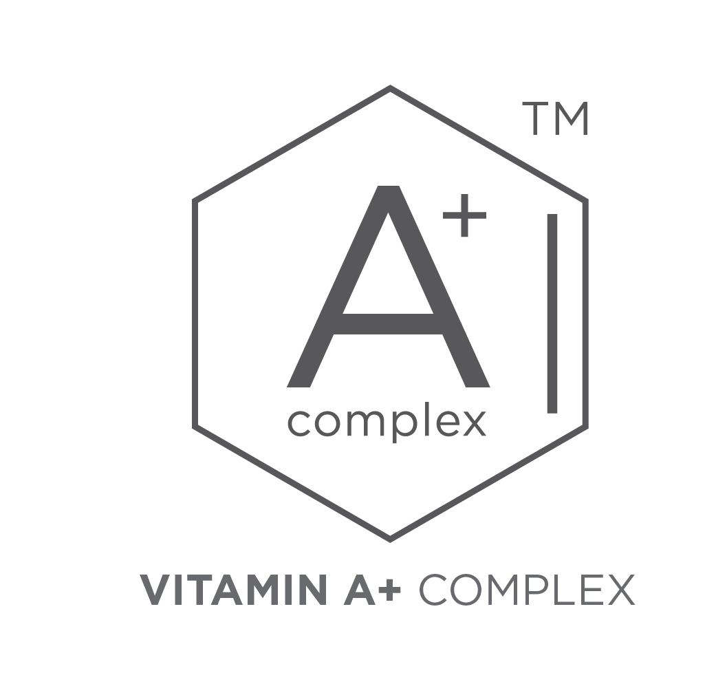 Image of Vitamin A+ Complex illustration in a hexagon