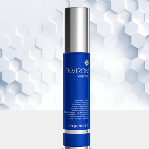 Environ product image showcasing the Ionzyme C-quence cleaner number 1