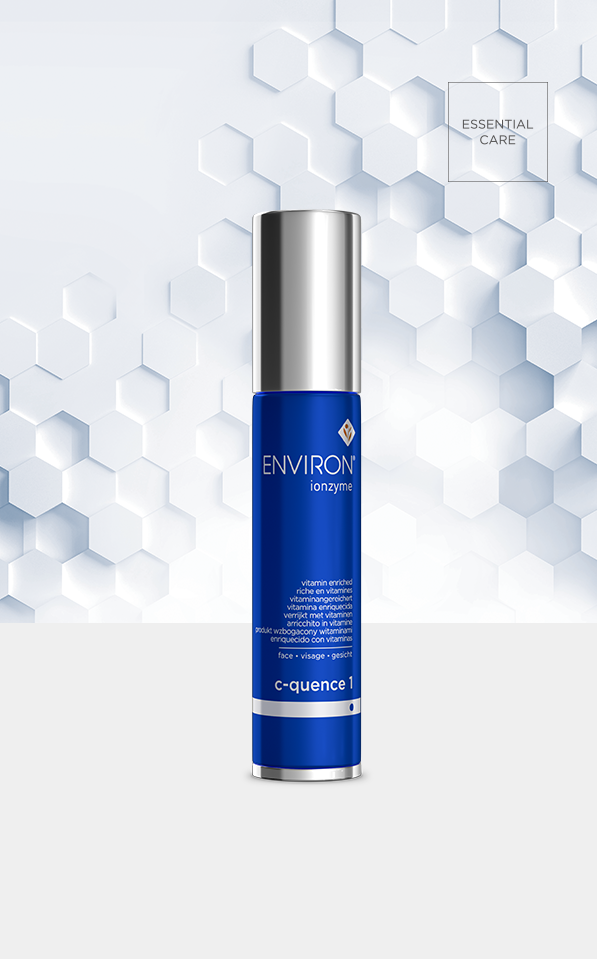 Environ product image showcasing the Ionzyme C-quence cleaner number 1