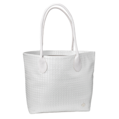 A white Environ Tote bag