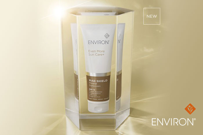 new rad shield® mineral sunscreen for sun protection